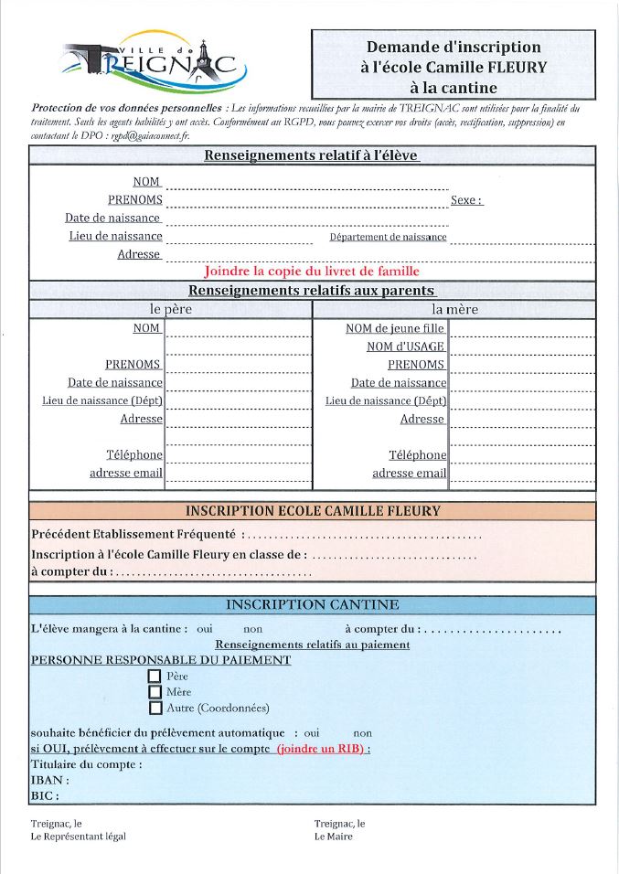 Etablissement scolaire de Treignac (19)  Corrèze  Nouvelle-Aquitaine